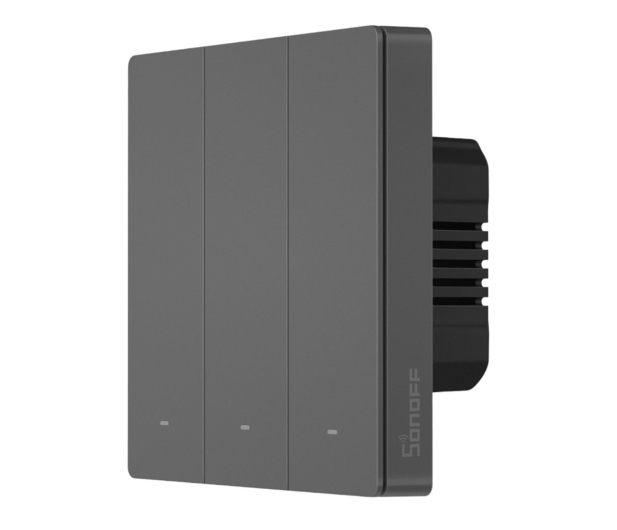 Sonoff Smart przełącznik ścienny WiFi M5 3C Szary (3-kanałowy) - 1489984 - zdjęcie 3